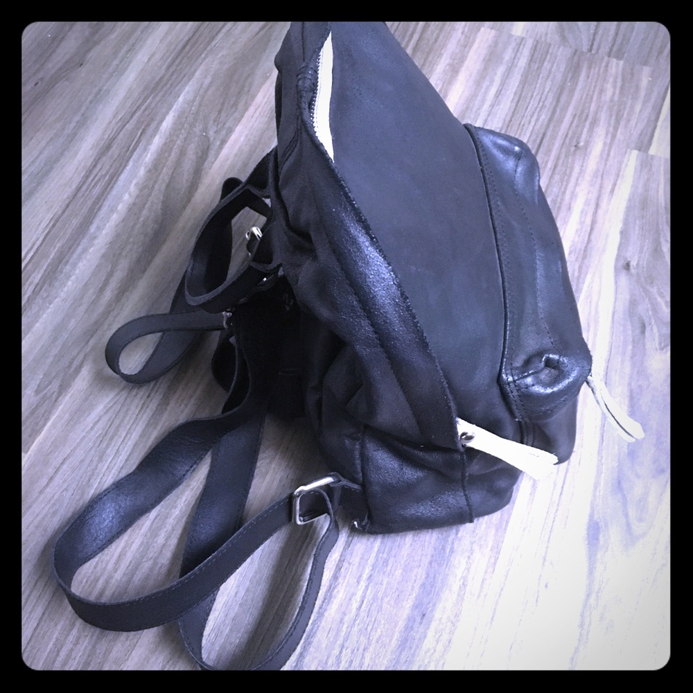 Brandy Melville black mini backpack